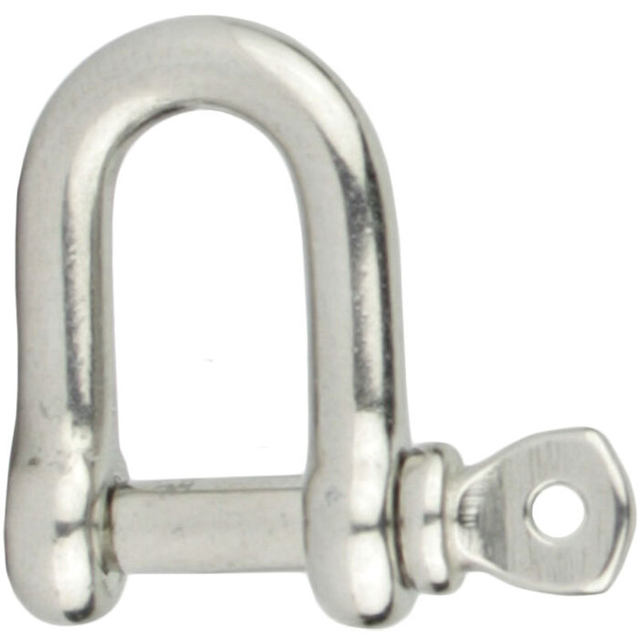 4mm D-Shackle SS316