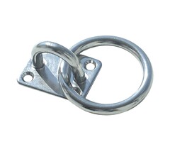 8mm Mooring Ring 50x40mm SS316