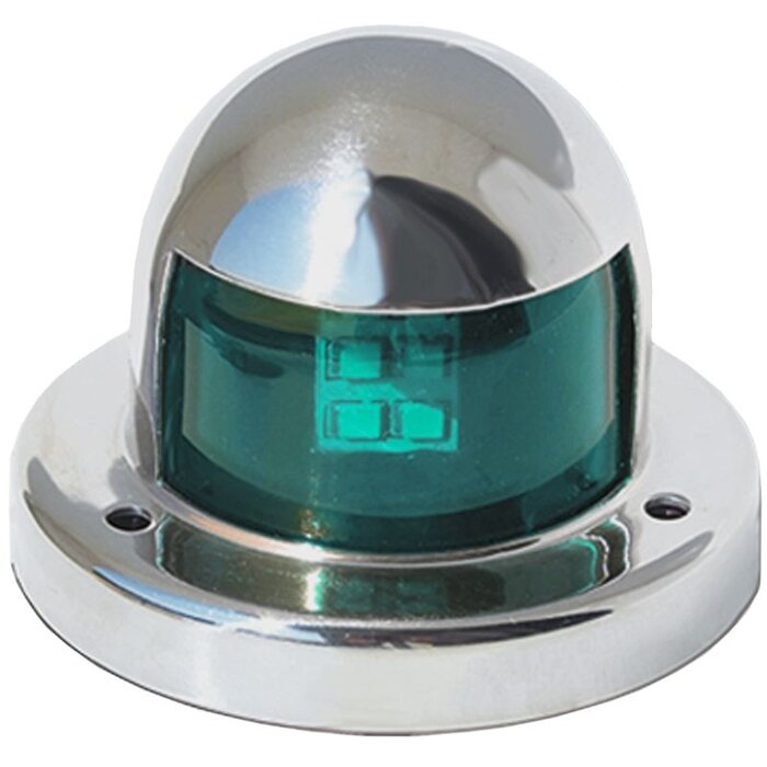Starboard LED Navigation Light 61x45mm Up To 12m SS316
