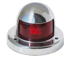 Navigatielicht LED 61x46mm Bakboord Tot 12m Rvs