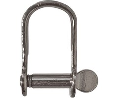 4mm Flat Shackle 17x11 SS316