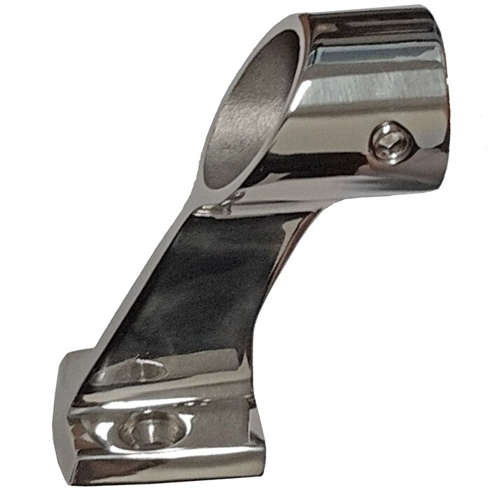 Boat Rail Center Fitting 22mm 60 Degree 67mm Height SS316
