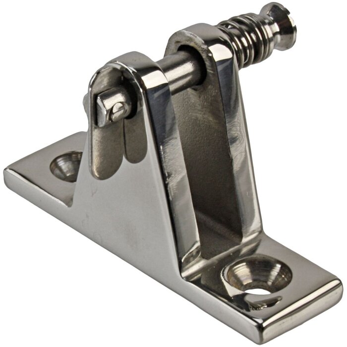 Straight Deck Hinge 57x17x35 with Removable Pin SS316