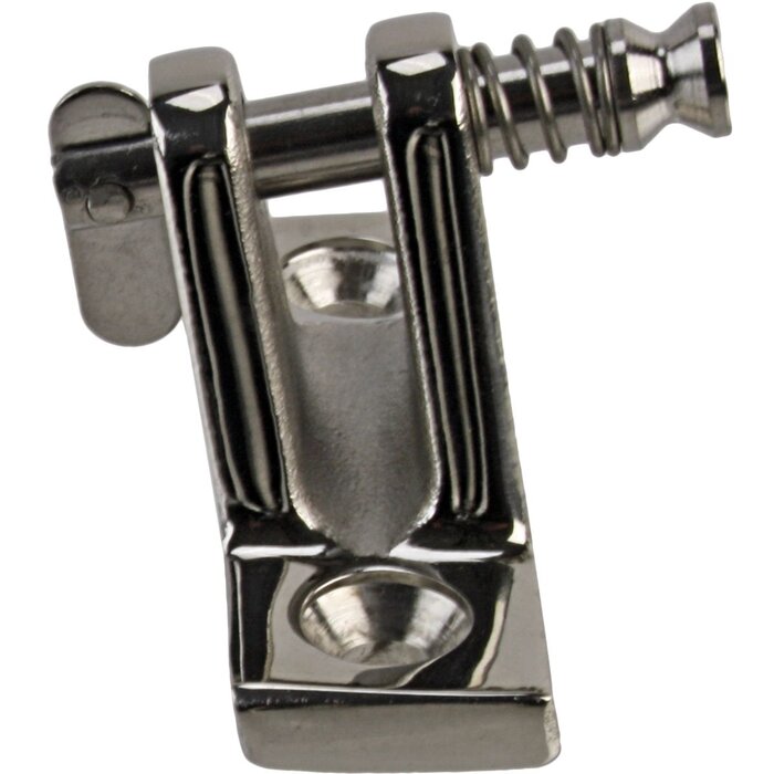 Angled Deck Hinge 57x17x35 with Removable Pin SS316