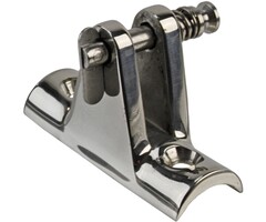 Dekplaat Buisbevestiging 57x20x36 met Borgpen Rvs