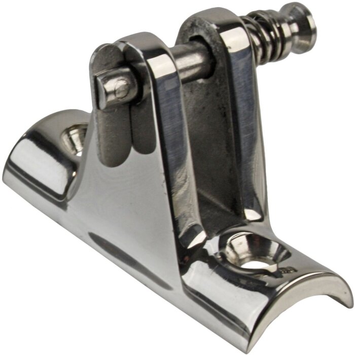 Concave Deck Hinge 57x20x36 with Removable Pin SS316