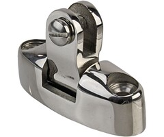 Dekscharnier 70x25x50mm met Schroef Rvs