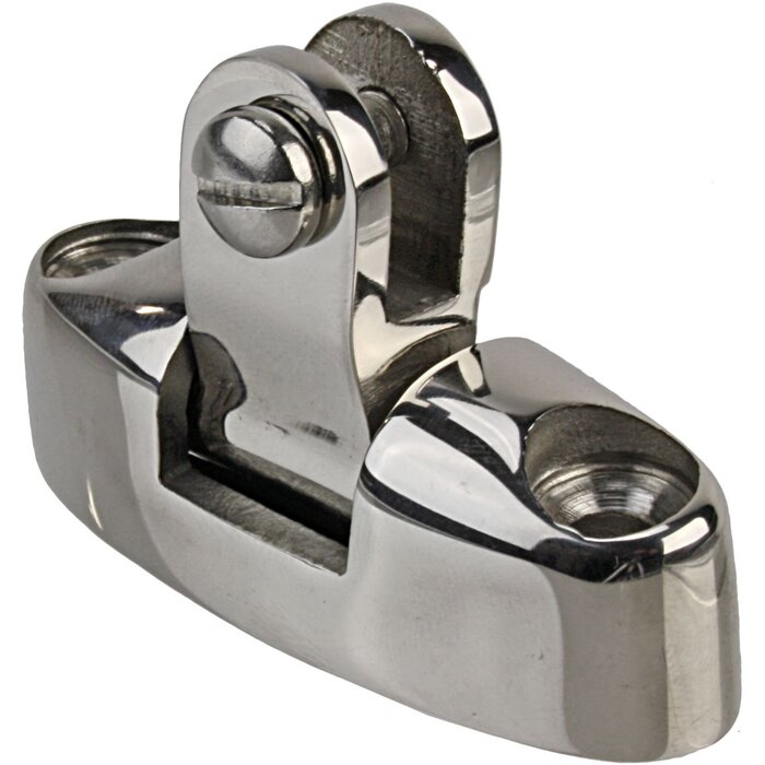Dekscharnier 70x25x50mm met Schroef Rvs