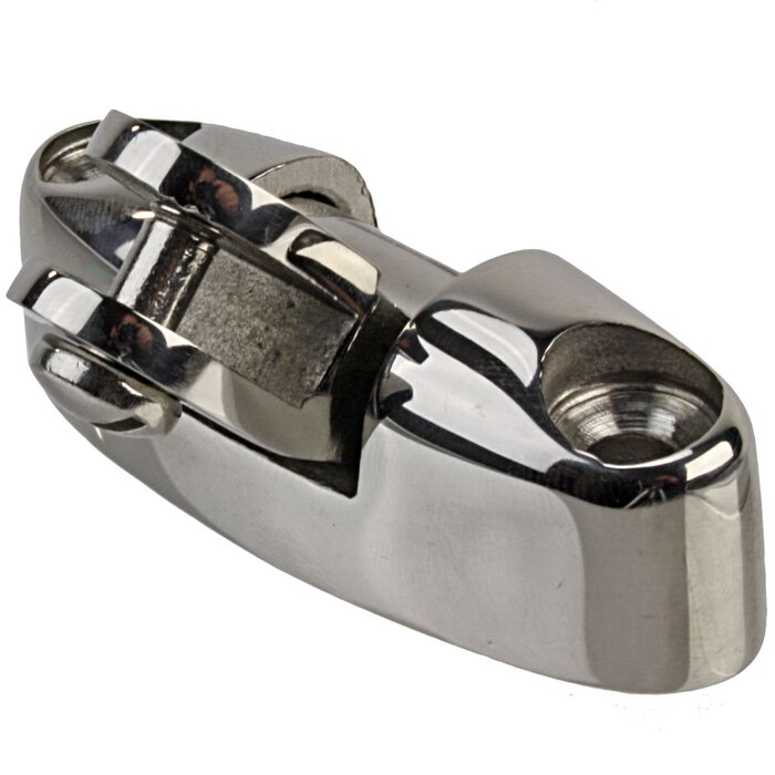 Dekscharnier 70x25x50mm met Schroef Rvs