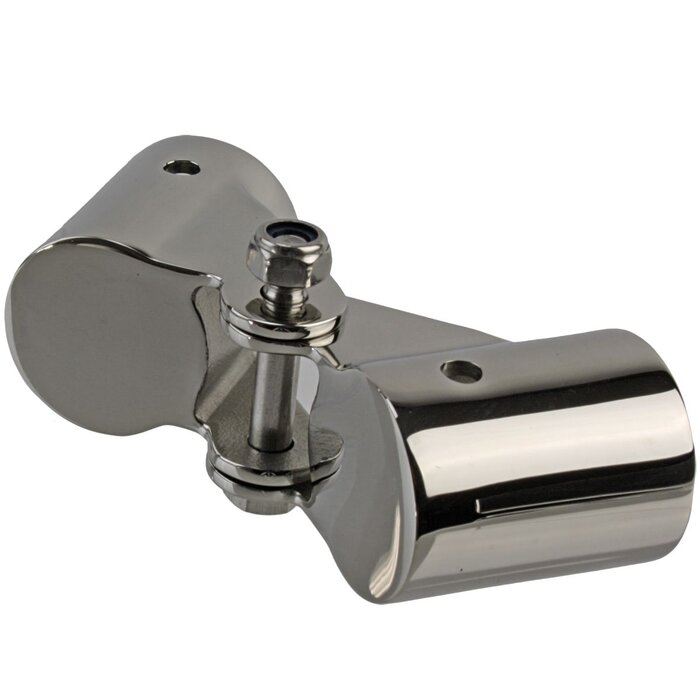 Buiskap & Bimini scharnier voor 25mm Buis Rvs