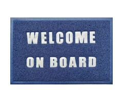 Welcome On Board Mat 59x39cm