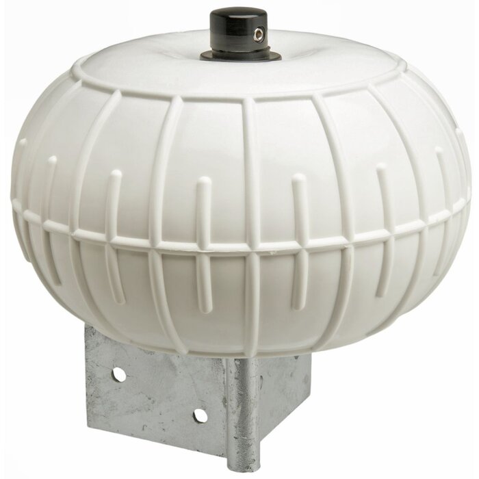 Dock Wheel Straight Corner White