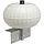 Dock Wheel Straight Galvanized White