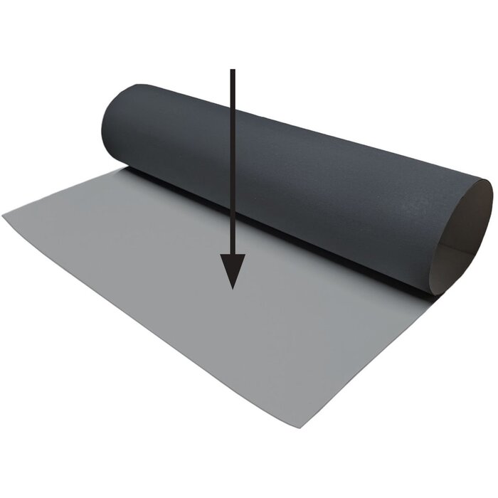 Doek voor Hypalon Rubberboot 1100Dtex 15x10cm Lichtgrijs