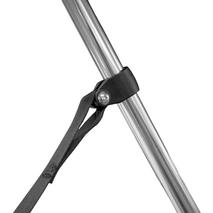 3-Bow Bimini Top 120-140cm Wide Black