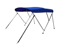 Biminitop 3 Boog 120-140cm Breed Blauw