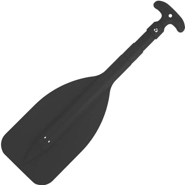 Double Telescopic Paddle 53-107cm Black
