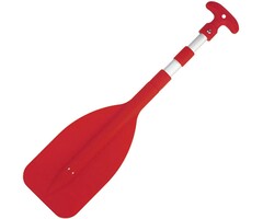 Dubbel Telescopische Peddel 53-107cm Rood