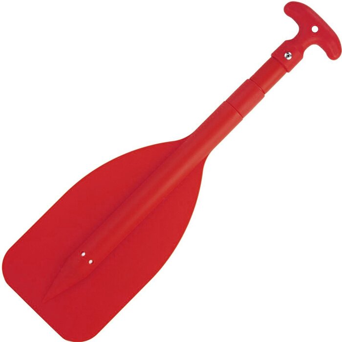 Dubbel Telescopische Peddel 53-107cm Rood