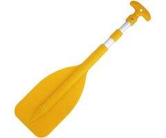 Dubbel Telescopische Peddel 53-107cm Geel