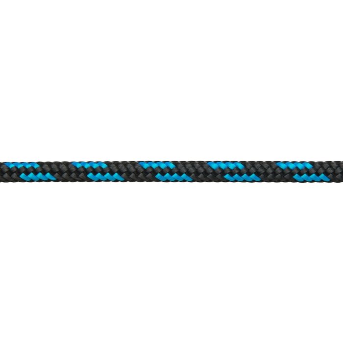 3mm x 50m UHMWPE Lijn met Mantel 450kg Zwart-Blauw