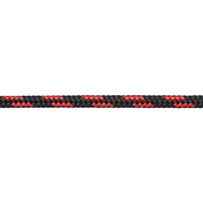 3mm x 50m UHMWPE Rope Double Braided 450kg Black-Red