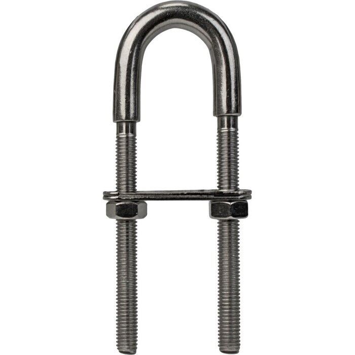 U-Bolt 90mm M6 SS316