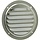 Ventilatierooster Rond 126mm Rvs