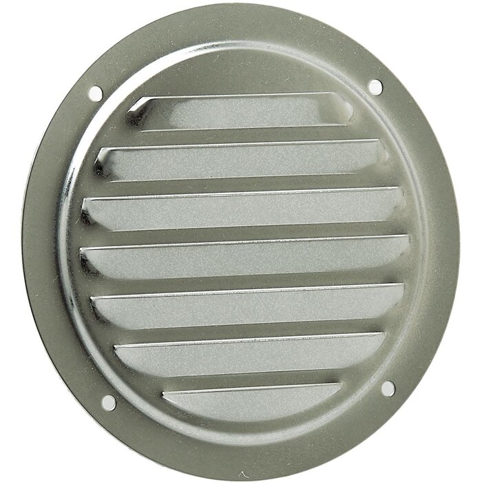 Ventilation Grille Round 126mm SS316