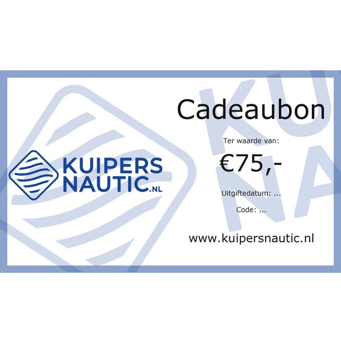 Cadeaubon 75 Euro