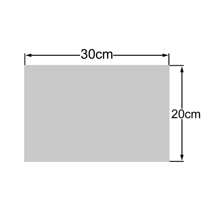 PVC Inflatable Boat Fabric 30x20cm White