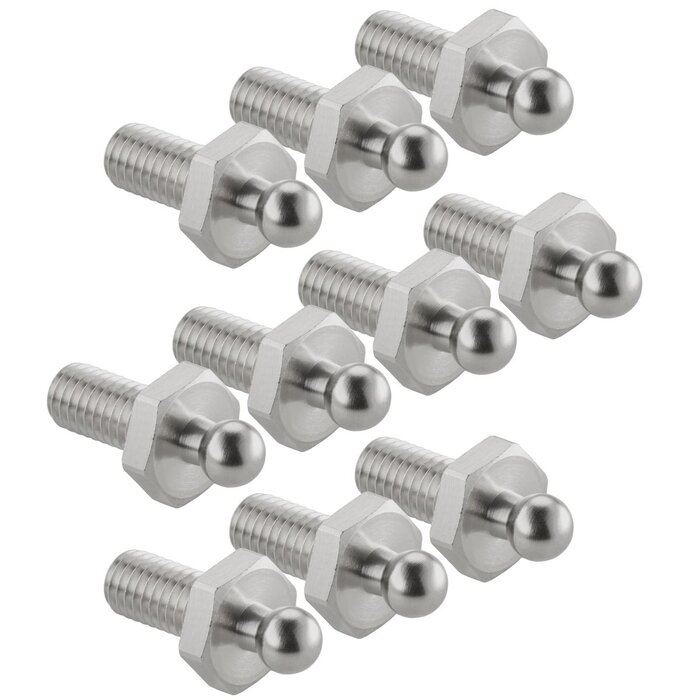 Loxx Tenax M5x16mm Verchroomd Set Van 10
