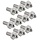 Loxx Tenax M5x10mm Verchroomd Set Van 10