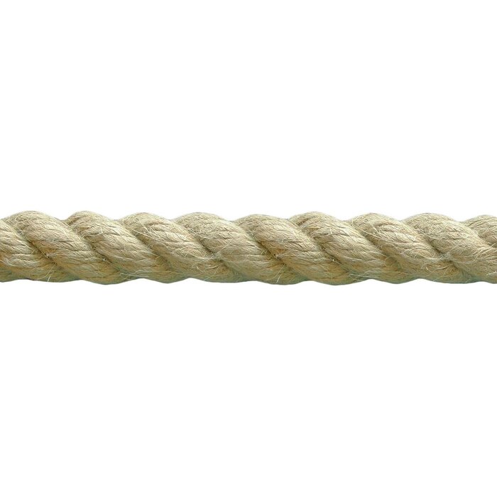 12mm x 20m 3-Strand Jute Rope
