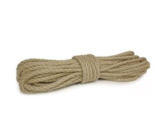 8mm x 20m 3-Strand Jute Rope