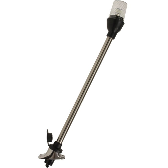 All Round LED Pole Light 54cm Plug-In Up To 12m SS316