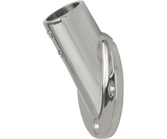 Rvs Vlaggenstokhouder Boot 22mm Verticale Montage