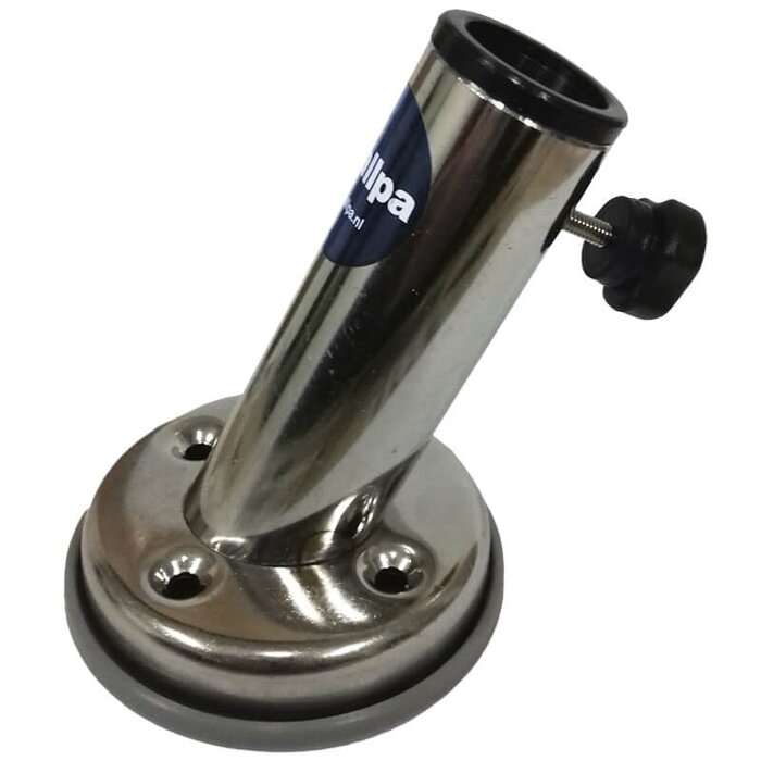 Rvs Vlaggenstokhouder Boot 22mm