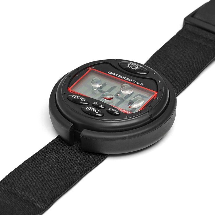 Optimum Time Os Series 3 Starthorloge Zwart