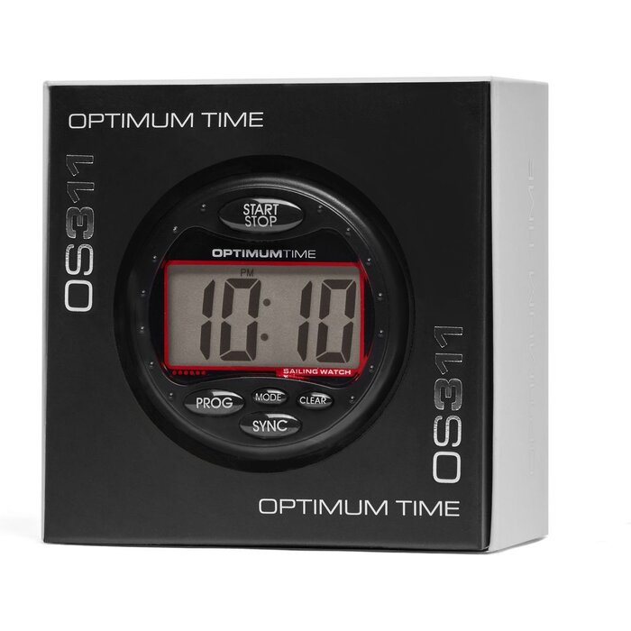 Optimum Time Os Series 3 Starthorloge Zwart
