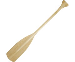 Wooden Paddle Clear Varnished 125cm
