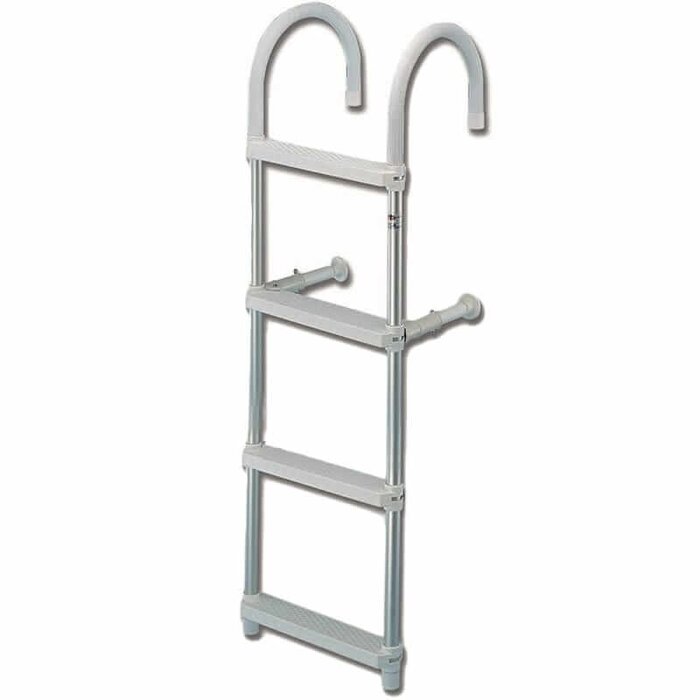 Aluminium Zwemtrap 4 Treden 117x37cm