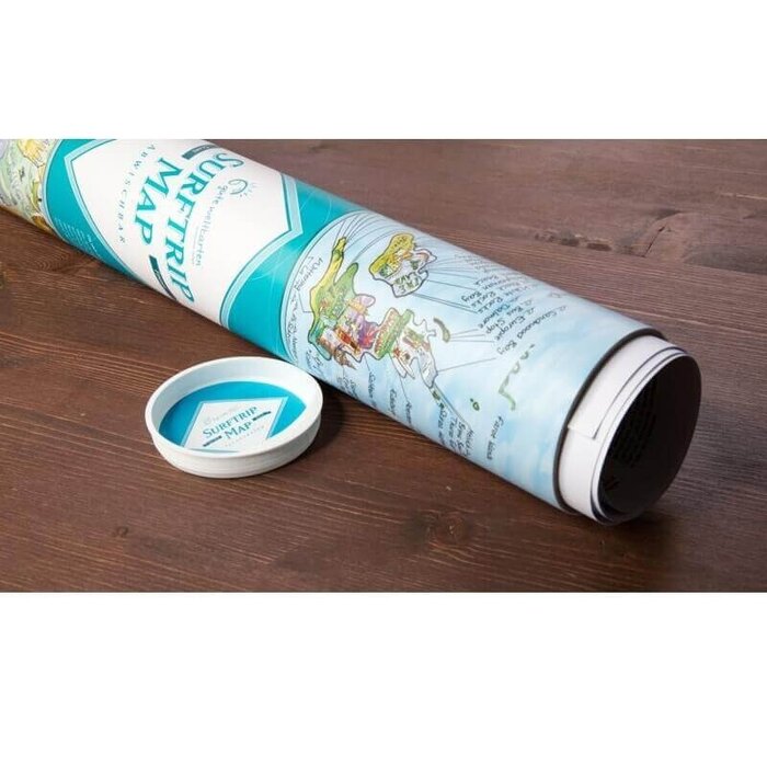 Surftrip Map Wereld Rewritable