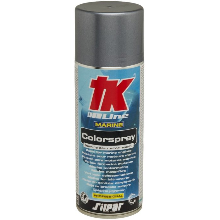 Johnson Outboard Motor Paint Silver Metallic