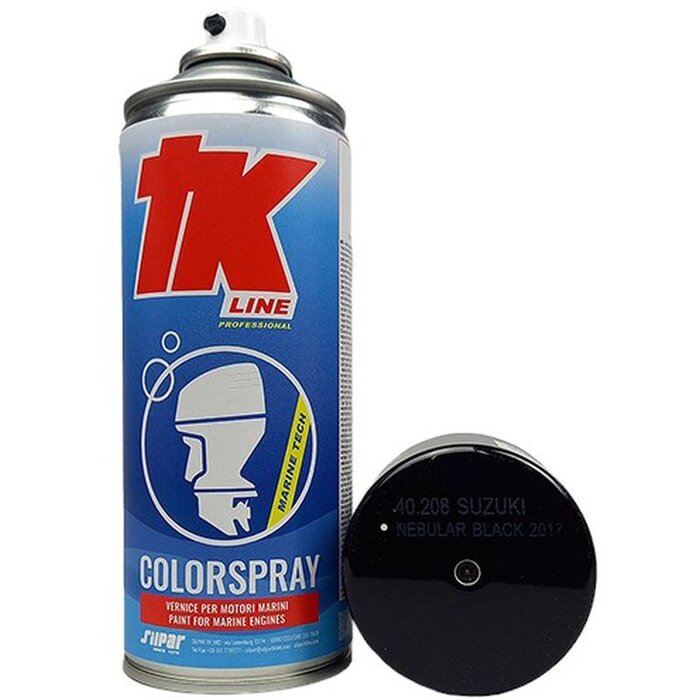 Suzuki Outboard Motor Paint Black 2017