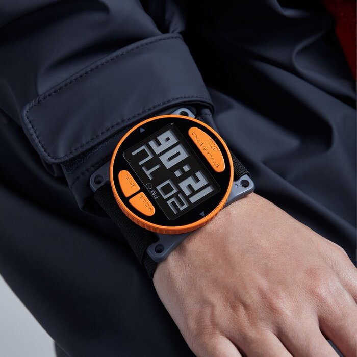 Gill Stealth Timer Zwart/Oranje
