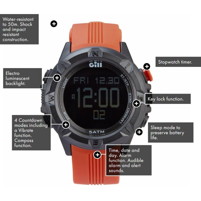 Gill Stealth Racer Orange
