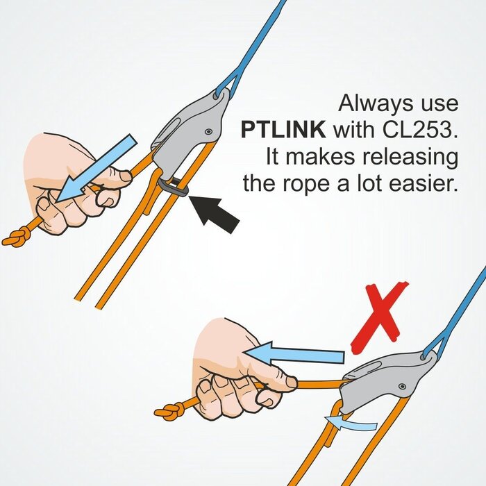 Clamcleat Trapeze & Vang Anodized