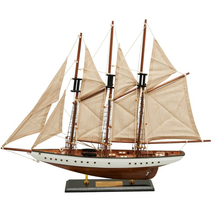 Sailboat Model Atlantic 61cm White