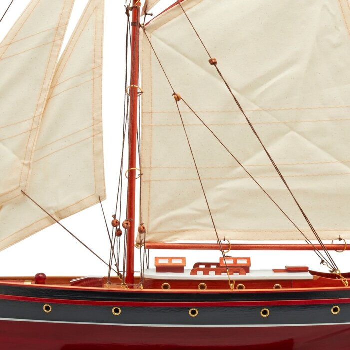 Zeilboot Model 58cm Donkerblauw